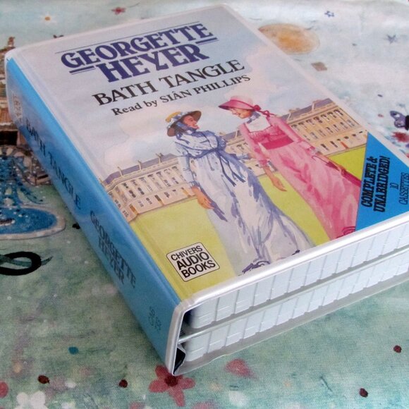 AUDIOBOOK - GEORGETTE HEYER - "BATH TANGLE" UNABRIDGED REGENCY on CASSETTES - Picture 5 of 8